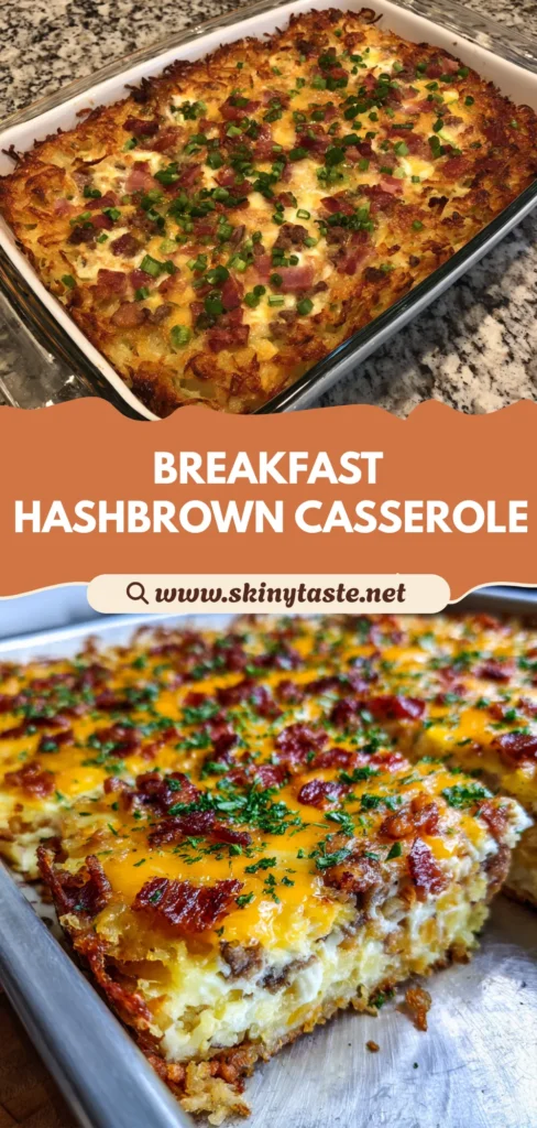Classic Breakfast Hashbrown Casserole