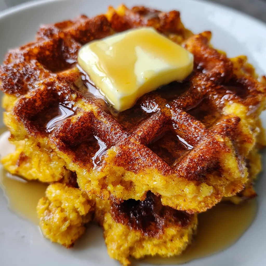 Cornbread Waffle Bites with Honey Butter Syrup – Easy Quick Breakfast 9 Cornbread Waffle Bites with Honey Butter Syrup