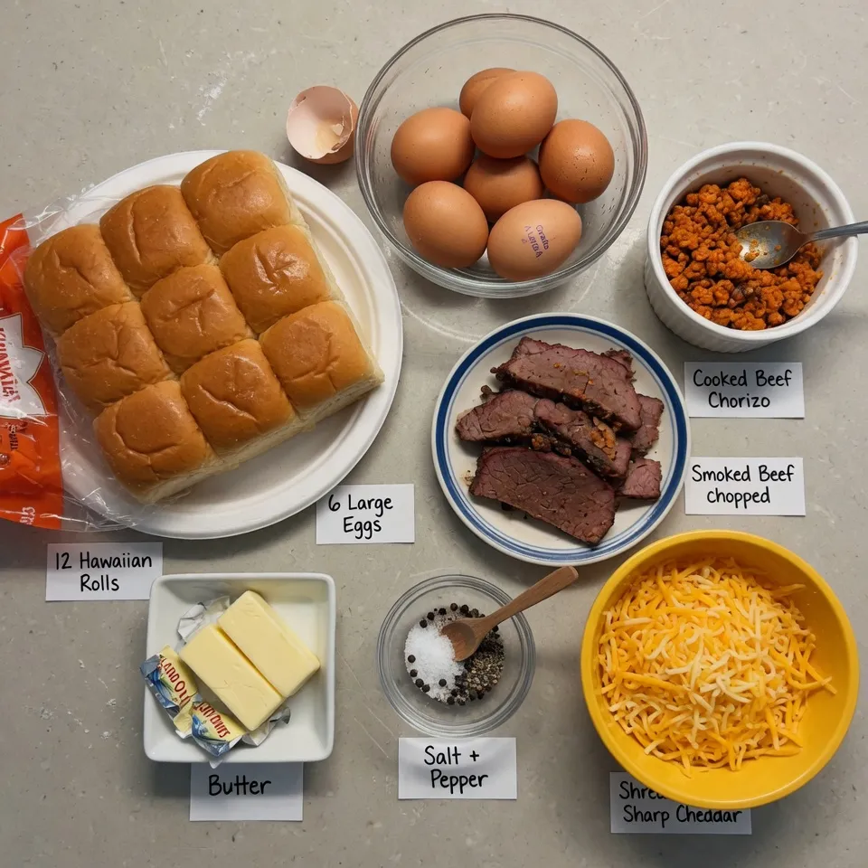 Cowboy Breakfast Sliders