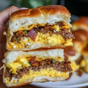 Cowboy Breakfast Sliders