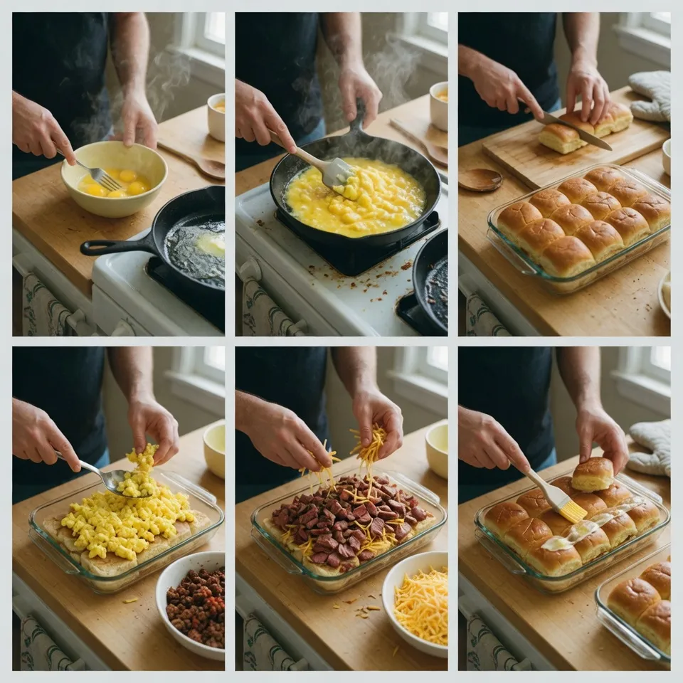 Cowboy Breakfast Sliders