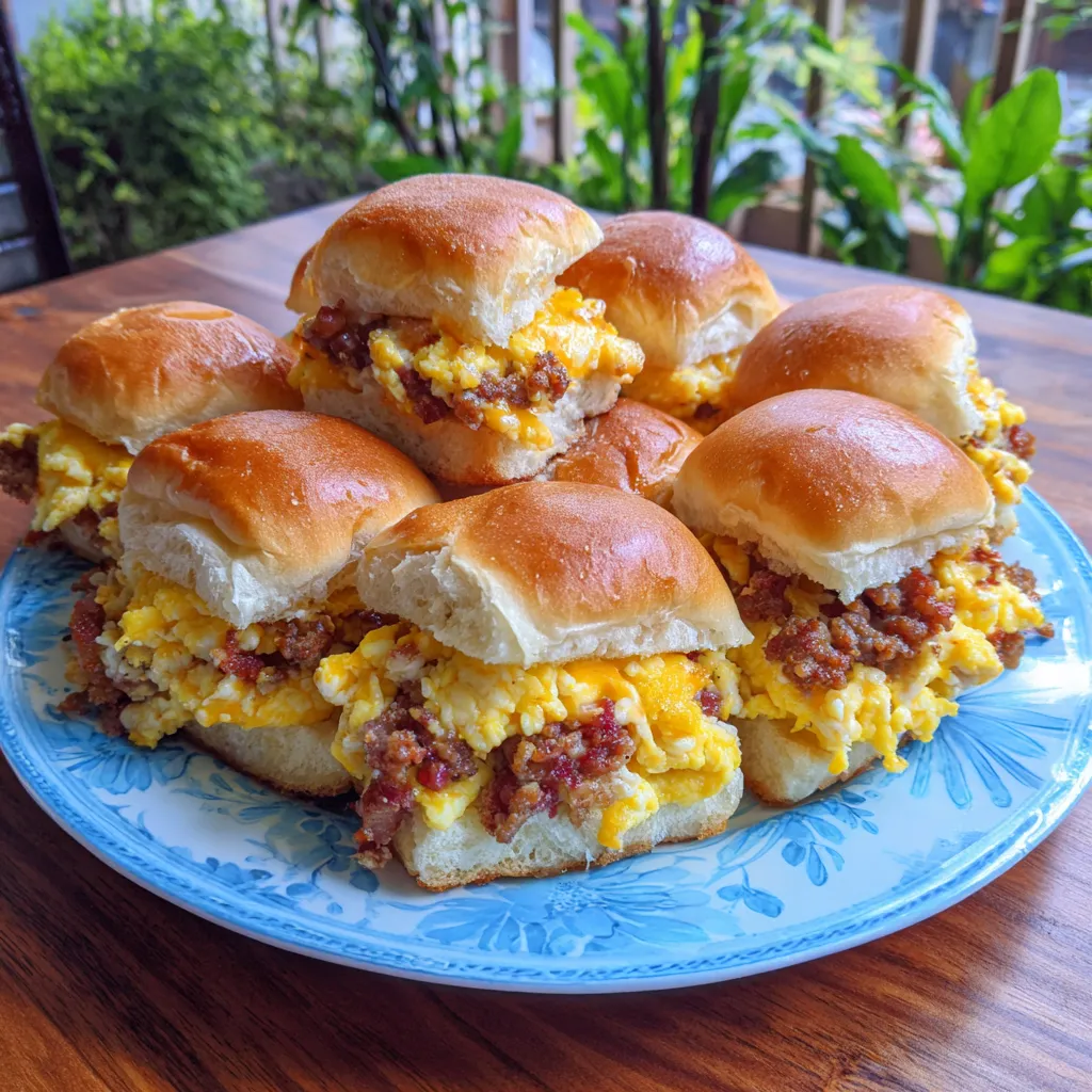 Cowboy Breakfast Sliders