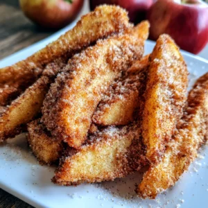 Crispy Air Fryer Apple Fries