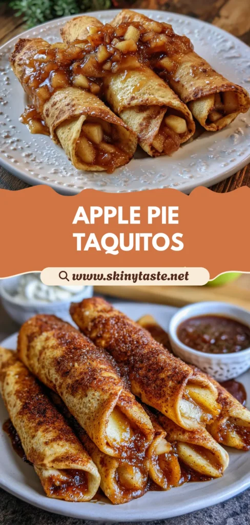 Crispy Air Fryer Apple Pie Taquitos: Easy Dessert Recipe for Perfectly 10 Crispy Air Fryer Apple Pie Taquitos