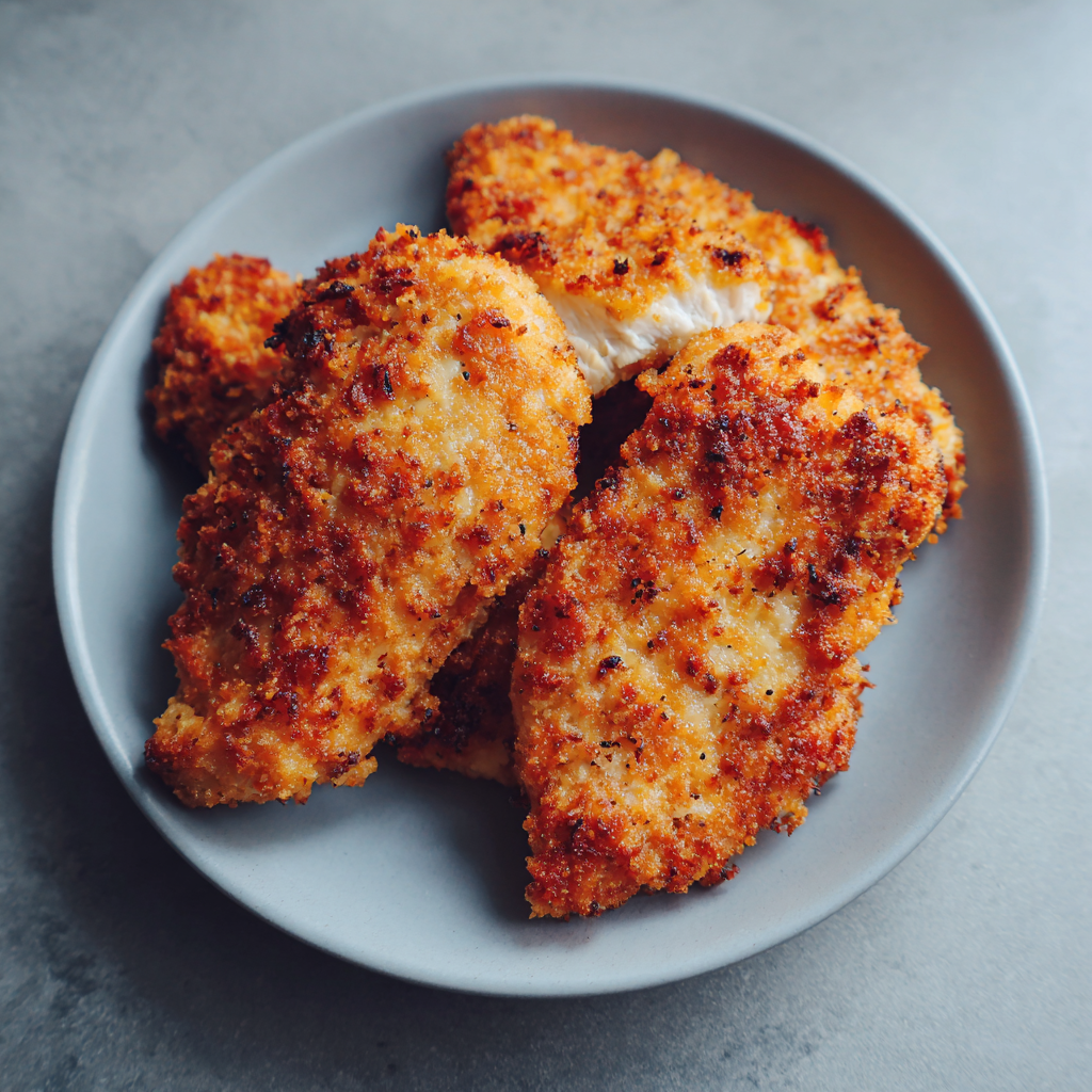 Crispy Air Fryer Parmesan Chicken