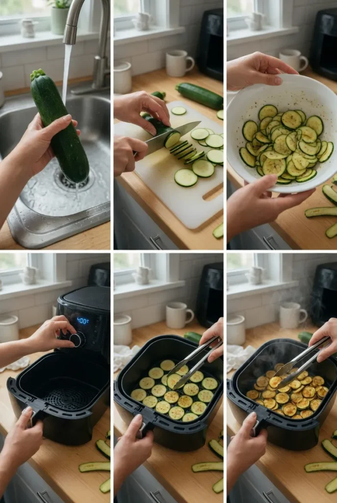 Crispy Air Fryer Zucchini Recipe 8 Crispy Air Fryer Zucchini