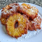 Crispy Pineapple Fritters