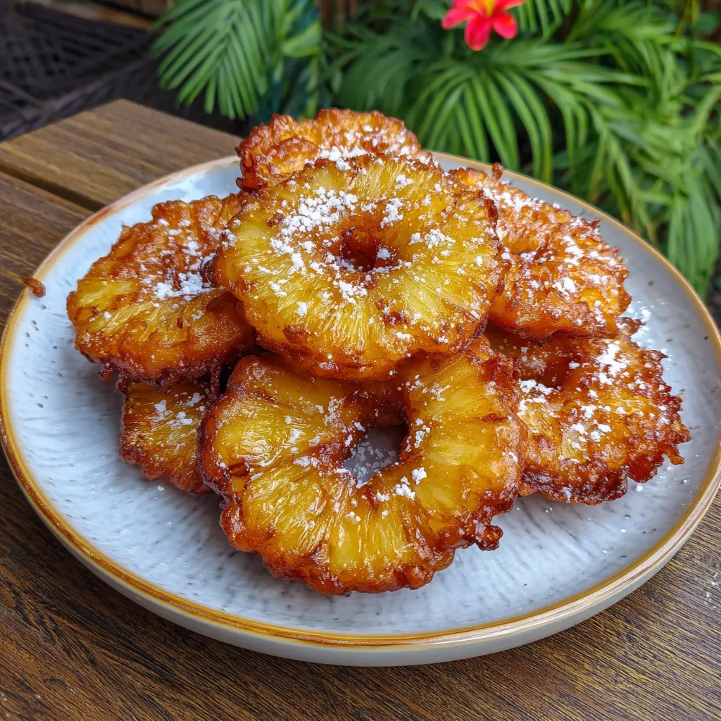 Crispy Pineapple Fritters Recipe: Easy Golden Tropical Dessert 9 Crispy Pineapple Fritters
