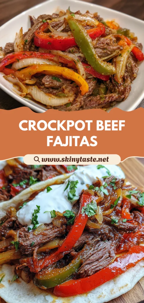 Crockpot Beef Fajitas