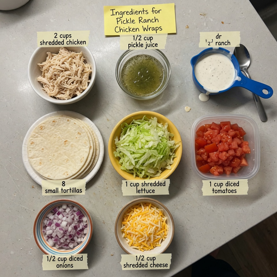Dill Pickle Ranch Smash Chicken Tacos
