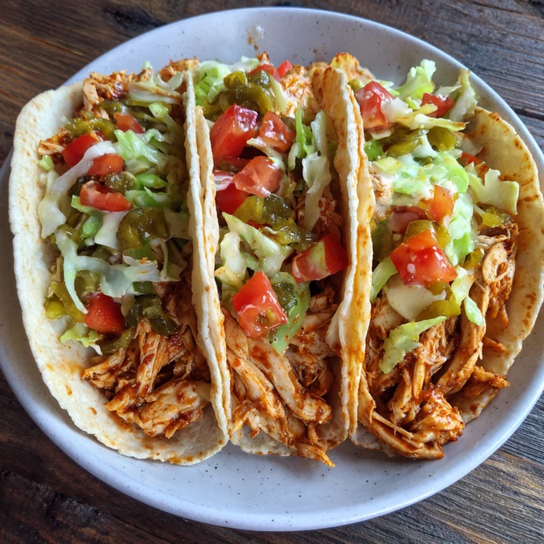 Dill Pickle Ranch Smash Chicken Tacos