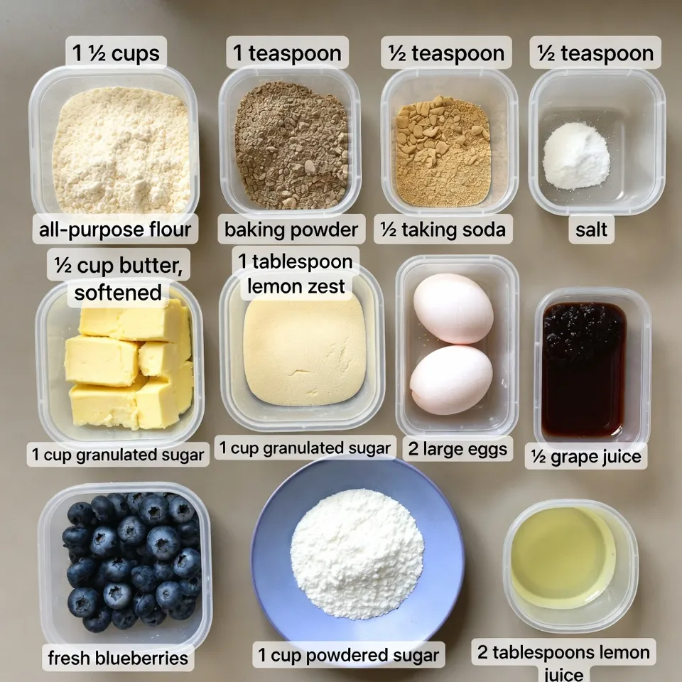 Easy Lemon Blueberry Bread