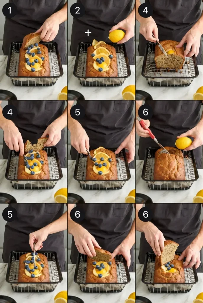 Easy Lemon Blueberry Bread
