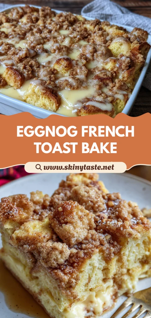 Eggnog French Toast Bake