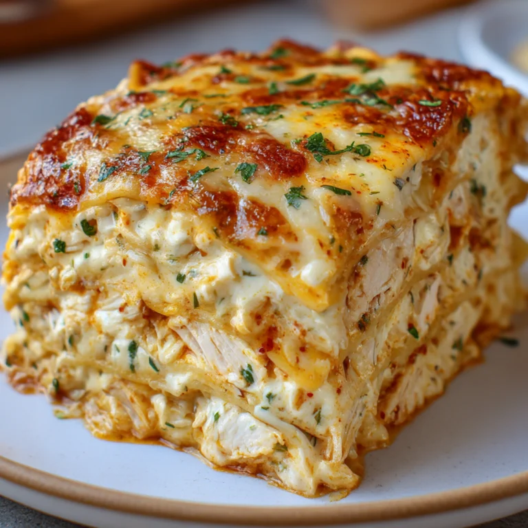 Firecracker Chicken Cottage Cheese Tortilla Lasagna Firecracker Chicken Cottage Cheese Tortilla Lasagna is the kind of bold, creamy, oven-baked comfort food that instantly wins over a hungry table. With layers of tender shredded chicken, rich cottage cheese, and melty mozzarella tucked between soft tortillas, every bite delivers heat, creaminess, and that irresistible golden top that makes this dish feel both indulgent and easy. It is a weeknight-friendly dinner that looks impressive, tastes deeply satisfying, and comes together with simple ingredients you probably already have on hand. Why You’ll Love This Recipe This recipe hits that perfect balance between comfort food and high-protein simplicity. It feels indulgent, yet it is surprisingly practical for everyday cooking. Rich, creamy texture without heavy sauces High in protein thanks to chicken and cottage cheese Simple ingredients and minimal prep Perfect for meal prep or family dinners Customizable spice level depending on your taste Bakes into clean, sliceable layers The firecracker-style seasoning gives it just enough kick to keep things interesting, while the cheese and tortillas mellow everything into a cozy, satisfying dish. Kitchen Equipment You’ll Need Before diving into the recipe, it helps to have everything ready. This dish is simple, but the right tools make the process smoother and more enjoyable. Medium mixing bowl for the filling Spoon or spatula for mixing Baking dish or oven-safe skillet (8–9 inch works best) Knife and cutting board (if prepping chicken fresh) Measuring cups and spoons Oven Having your baking dish lightly greased and ready to go makes layering quick and stress-free. Ingredients Main Ingredients 2 cups cooked shredded chicken 3/4 cup cottage cheese 1/2 cup shredded mozzarella 1/3 cup grated Parmesan 1 teaspoon paprika 1/2 teaspoon black pepper 3–4 medium flour tortillas Optional: pinch of chili flakes for extra heat Optional Add-Ins and Swaps Add a drizzle of hot sauce for more “firecracker” flavor Swap mozzarella for a cheddar blend for sharper taste Use whole wheat tortillas for a heartier version Add a spoon of cream cheese for extra richness Toss in chopped spinach for a veggie boost With your ingredients ready, it is time to bring everything together into those rich, layered textures. Step-by-Step Instructions Preheat your oven to 375°F and lightly grease your baking dish. In a mixing bowl, combine cottage cheese, mozzarella, Parmesan, paprika, and black pepper. Stir until smooth and creamy. Fold in the shredded chicken, making sure every piece is coated in the creamy mixture. Place one tortilla at the bottom of the dish. Spread a layer of the chicken mixture evenly on top. Continue layering tortillas and filling, pressing gently to keep the layers compact. Finish with a final tortilla layer and sprinkle a little extra cheese on top if desired. Bake for 20 to 25 minutes, until the top is golden and bubbling. Let the lasagna rest for about 5–10 minutes before slicing. This helps the layers set and makes serving easier. The result is a beautifully layered dish with a creamy center and lightly crisped edges. Pro Tips for Best Results Use rotisserie chicken to save time and add flavor Do not overfill layers to keep slices neat Let it rest before cutting for clean slices Add spice gradually if serving a mixed crowd Lightly toast tortillas beforehand for extra structure These small details make a big difference in texture and overall presentation. Serving Suggestions This dish is satisfying on its own, but pairing it with the right sides can elevate your meal even further. Serve it with a crisp green salad for freshness. The contrast between the creamy lasagna and crunchy greens works beautifully. Roasted vegetables like broccoli or carrots complement the richness without overpowering it. If you enjoy a bit of heat, serve with a side of hot sauce or a light drizzle over each slice. For a casual dinner, slice it into squares and serve it almost like a casserole. For gatherings, plate it neatly with a sprinkle of fresh herbs. Creative Variations to Try Spicy Firecracker Boost If you love heat, take this recipe up a notch by adding chili flakes, diced jalapeños, or a splash of hot sauce into the filling. This intensifies the “firecracker” effect and gives each bite a bold kick. The creaminess of the cheese helps balance the spice, so it never feels overwhelming. Cheesy Comfort Version For a more indulgent twist, increase the cheese content by mixing in extra mozzarella or adding a layer of cheddar between tortillas. This creates a richer, more gooey texture that leans into classic comfort food territory. Low-Carb Alternative Swap tortillas for thin layers of grilled zucchini or low-carb wraps. This keeps the structure of the dish while reducing carbs, making it a lighter option without sacrificing flavor. Veggie-Loaded Upgrade Add sautéed onions, bell peppers, or spinach into the chicken mixture. These ingredients bring color, texture, and added nutrients while blending seamlessly into the creamy base. Creamy Ranch Twist Mix in a teaspoon of ranch seasoning for a tangy, herby flavor that pairs beautifully with chicken and cheese. It transforms the dish into a slightly different but equally addictive version. Each variation allows you to tailor the dish to your taste while keeping the core structure intact. Storage and Reheating Store leftovers in an airtight container in the refrigerator for up to 4 days. The flavors actually deepen over time, making it even more delicious the next day. To reheat, use the oven at 350°F for about 10–15 minutes to maintain the texture. A microwave works for quick reheating, but the edges will be softer. You can also freeze portions for up to 2 months. Thaw overnight in the fridge before reheating for best results. Why This Recipe Works So Well The magic of this recipe lies in its balance. Cottage cheese creates a creamy texture without heaviness, while mozzarella and Parmesan add depth and melt. The tortillas act as soft layers that soak up flavor while still holding structure. The seasoning keeps things simple but effective. Paprika adds warmth, and black pepper provides subtle heat. When baked together, everything melds into a cohesive dish that feels both comforting and exciting. It is also incredibly forgiving. You can adjust ingredients, swap proteins, or add vegetables without losing the essence of the recipe. Meal Prep and Make-Ahead Tips This recipe is perfect for planning ahead. You can assemble the entire dish a day in advance, cover it, and store it in the refrigerator. When ready to bake, simply place it in the oven and add a few extra minutes to the cooking time. For meal prep, slice into portions and store individually. This makes it easy to grab a quick lunch or dinner during busy days. You can even double the recipe and freeze one for later. It is a great way to have a homemade meal ready without extra effort. FAQs Can I use canned chicken? Yes, canned chicken works in a pinch. Just drain it well and break it apart before mixing. Is cottage cheese necessary? It is key for the creamy texture, but you can substitute ricotta if preferred. How spicy is this dish? It is mildly spiced as written. You can easily adjust the heat level by adding or reducing spices. Can I make this gluten-free? Yes, simply use gluten-free tortillas. Can I add sauce? Absolutely. A light layer of tomato or creamy sauce can be added for extra moisture and flavor. Final Thoughts Firecracker Chicken Cottage Cheese Tortilla Lasagna is one of those recipes that feels comforting, flavorful, and practical all at once. It is easy enough for a weeknight but satisfying enough to serve when you want something a little special. The creamy layers, golden top, and bold seasoning make it a dish people remember and request again. Whether you stick to the classic version or try one of the variations, it is a recipe that delivers every time.