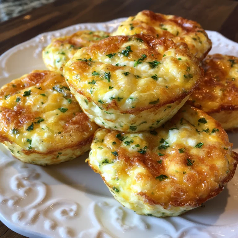 Fluffy Cottage Cheese Egg Muffins