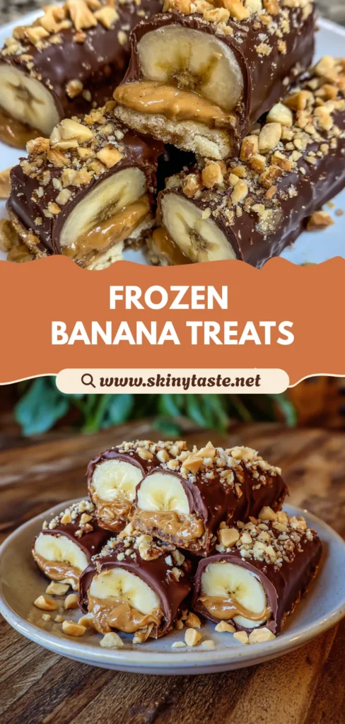 Frozen Banana Snickers Recipe: Easy 4-Serving Frozen Dessert for Summe 10 Frozen Banana Snickers