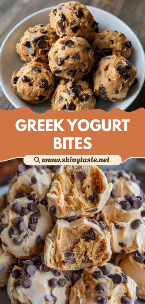 Frozen Greek Yogurt Peanut Butter Bites