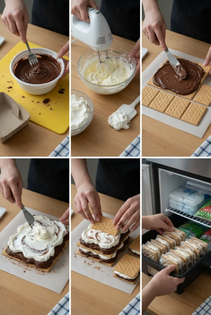 Frozen s'mores