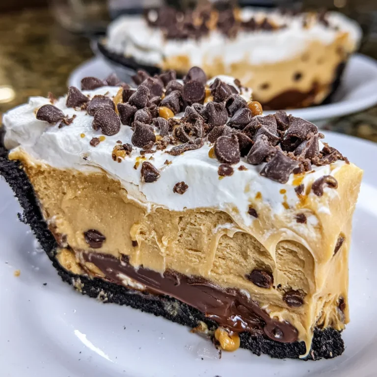 Giant Peanut Butter Cup Pie