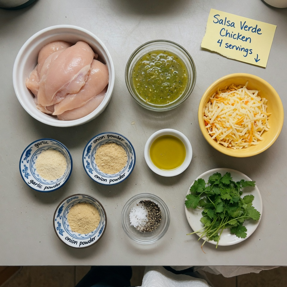 Grilled Salsa Verde Chicken
