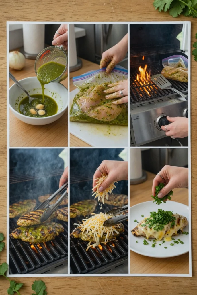 Grilled Salsa Verde Chicken