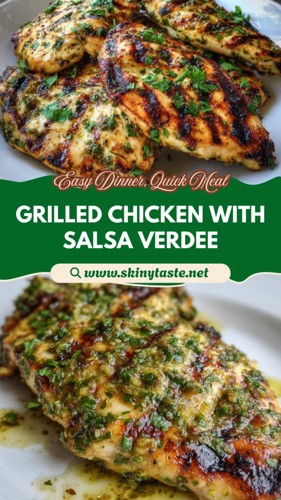 Grilled Salsa Verde Chicken