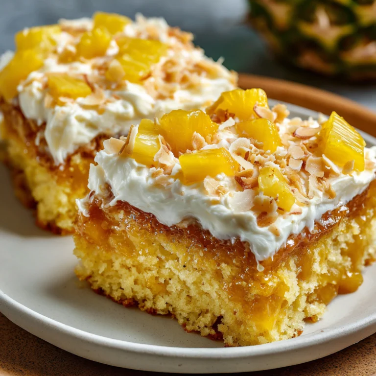 Hawaiian Pineapple Cake