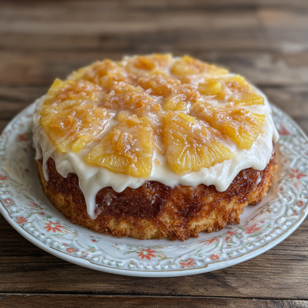 Hawaiian Pineapple Cake