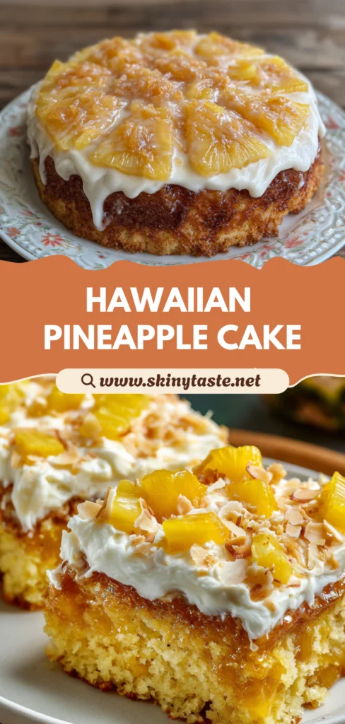 Hawaiian Pineapple Cake
