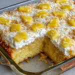 Hawaiian Pineapple Poke Cake