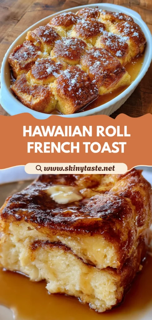 Fluffy Hawaiian Roll French Toast Recipe – Easy Breakfast for 4 10 Hawaiian Roll French Toast