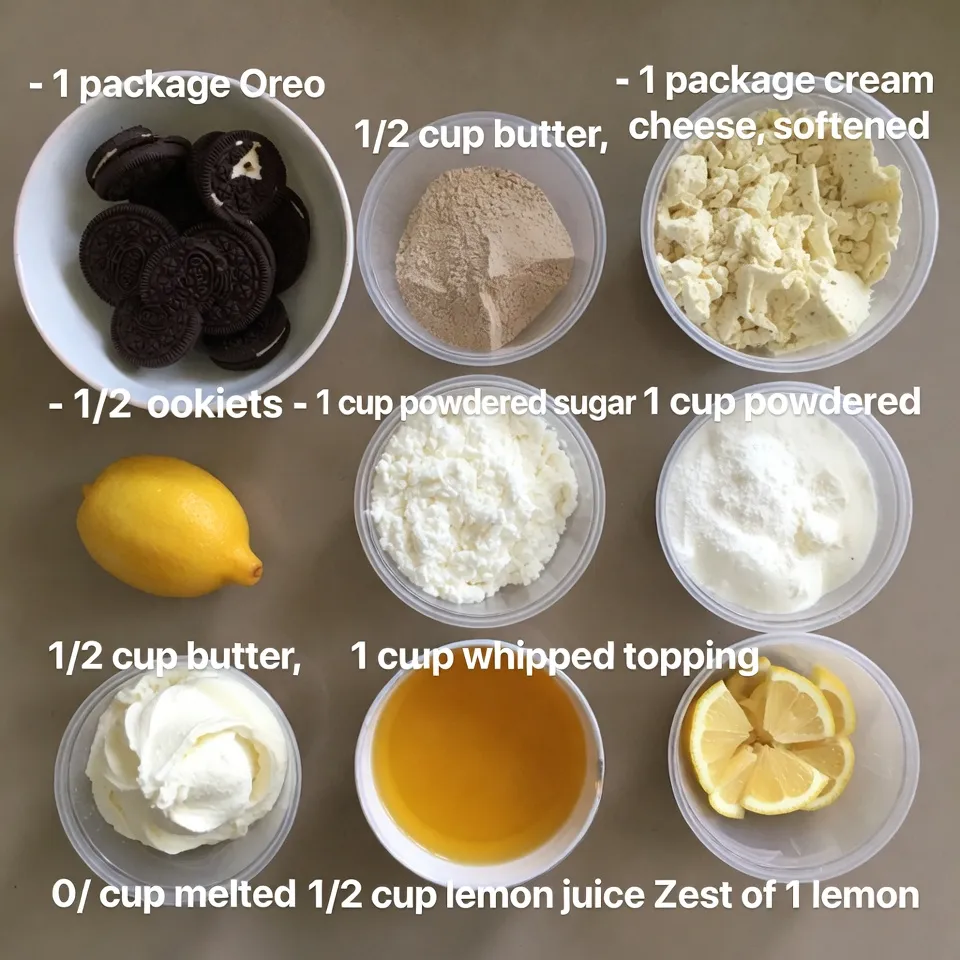 Heavenly Lemon Oreo Dessert: Easy No‑Bake Lemon Cheesecake Recipe 7 Heavenly Lemon Oreo Dessert