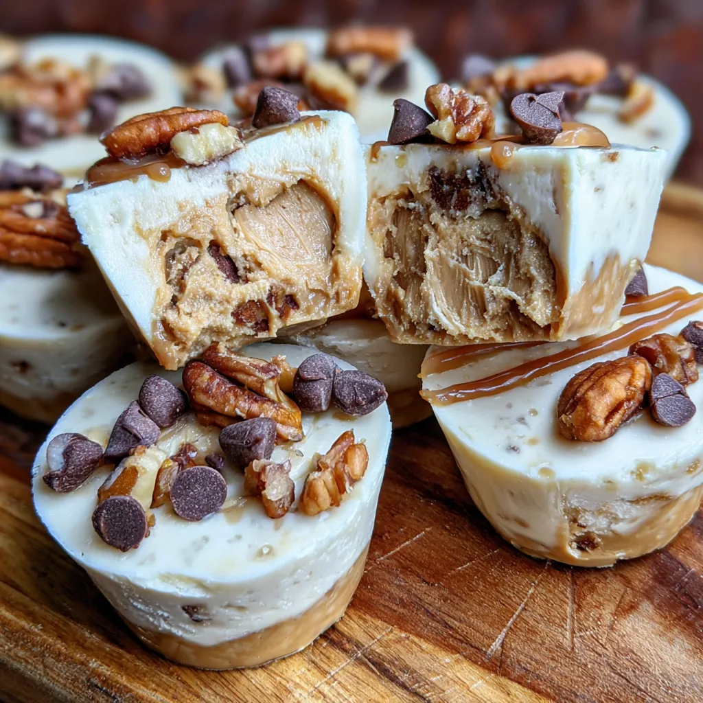 High Protein Frozen Peanut Butter Greek Yogurt Bites