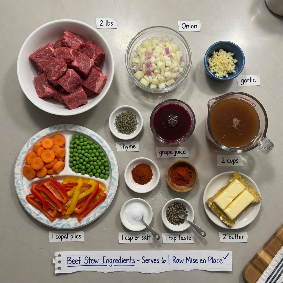 High Protein Slow Cooker Beef Dinner