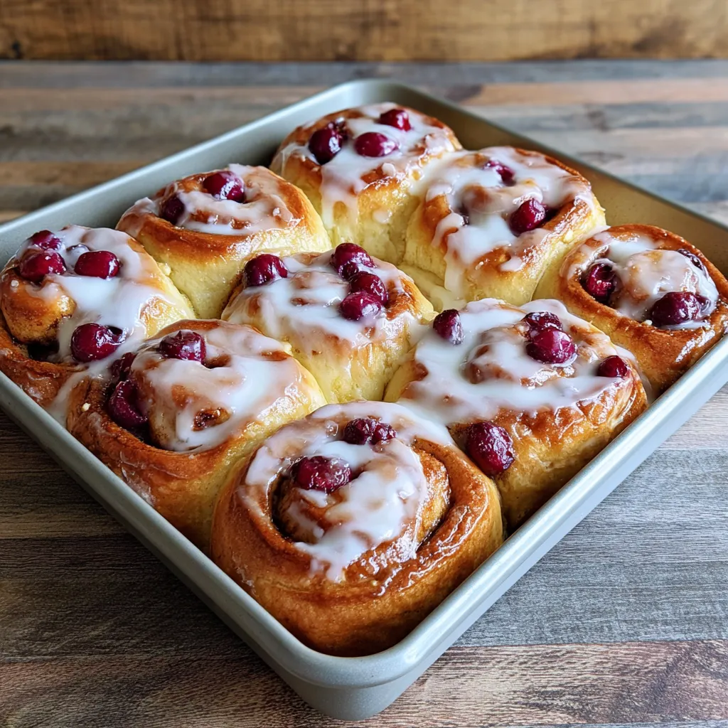 Fluffy Homemade Cherry Sweet Rolls Recipe – Easy Breakfast Delight 9 Homemade Cherry Sweet Rolls