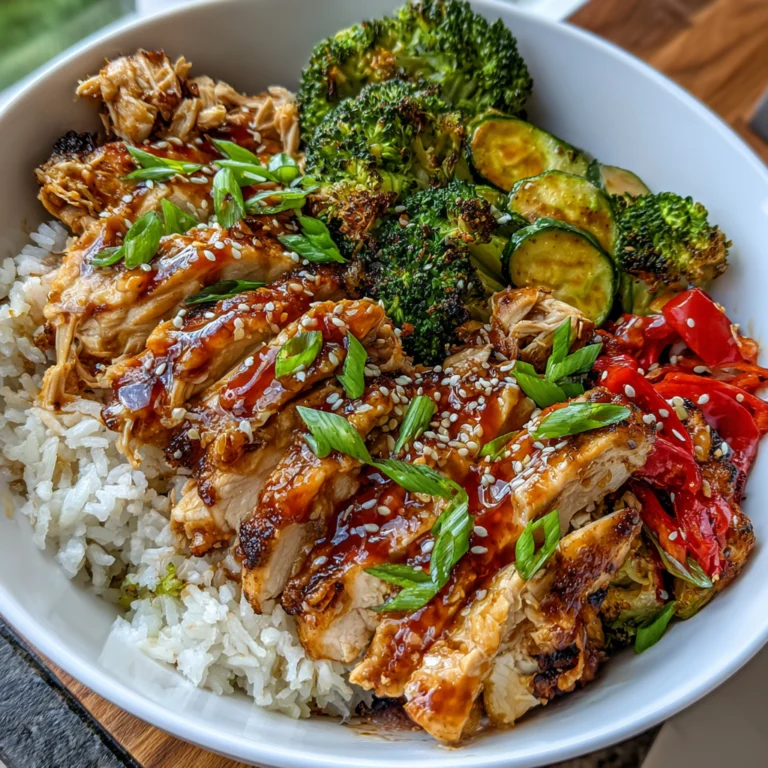 Hot Honey Chicken Bowls