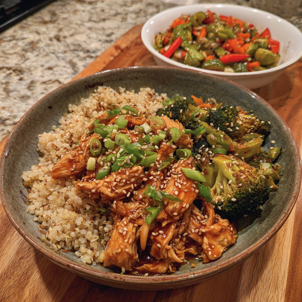 Hot Honey Chicken Bowls