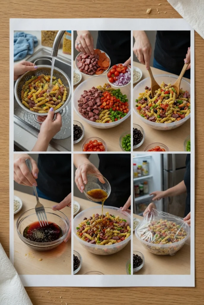 Italian Grinder Pasta Salad