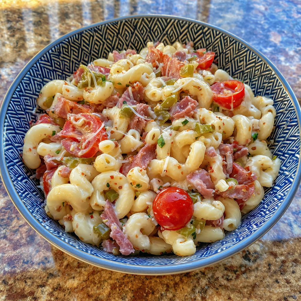 Italian Grinder Pasta Salad