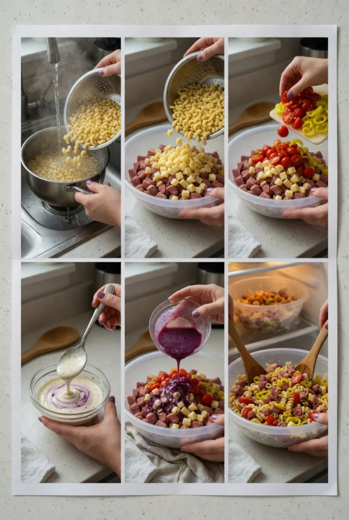 Italian Grinder Pasta Salad