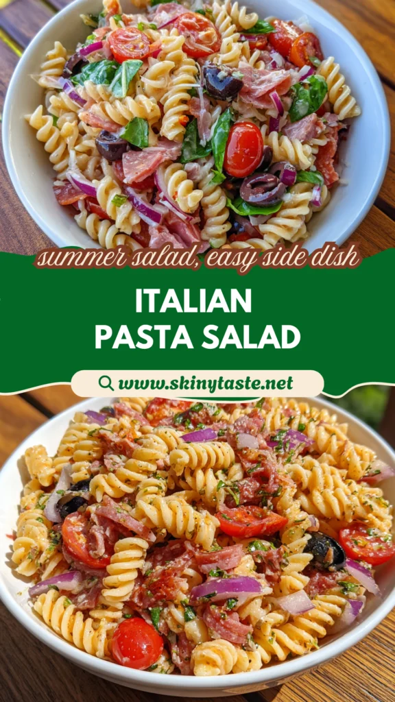 Italian Grinder Pasta Salad