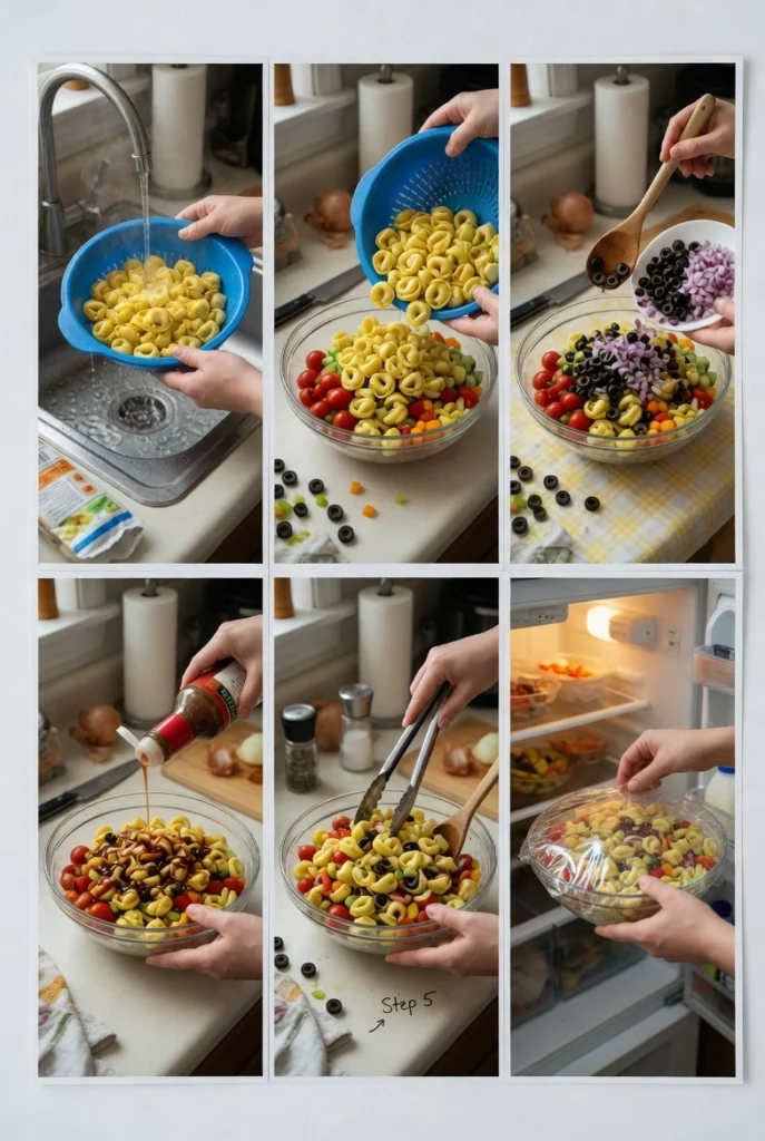 Italian Tortellini Pasta Salad
