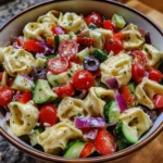 Italian Tortellini Pasta Salad