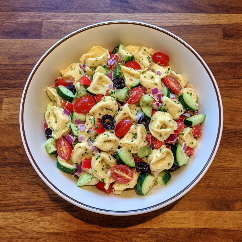 Italian Tortellini Pasta Salad