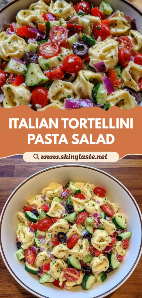 Italian Tortellini Pasta Salad