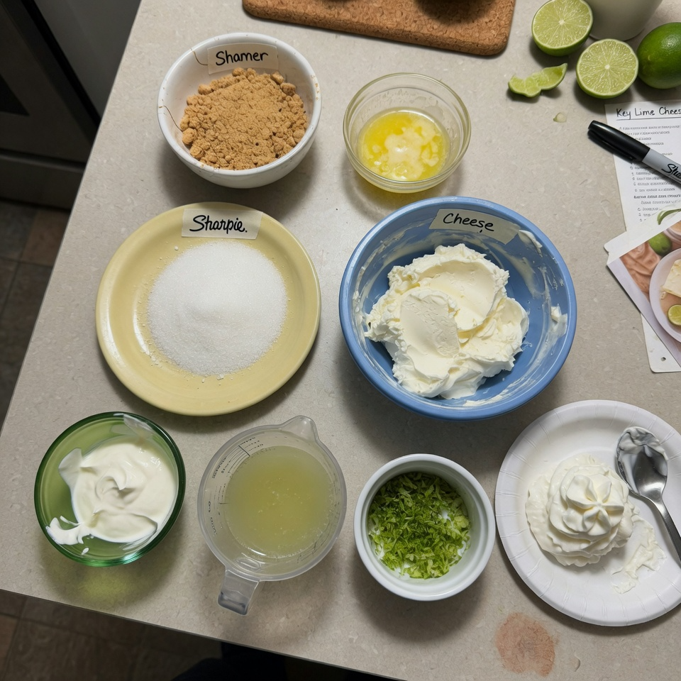 Key Lime Pie Mason Jars