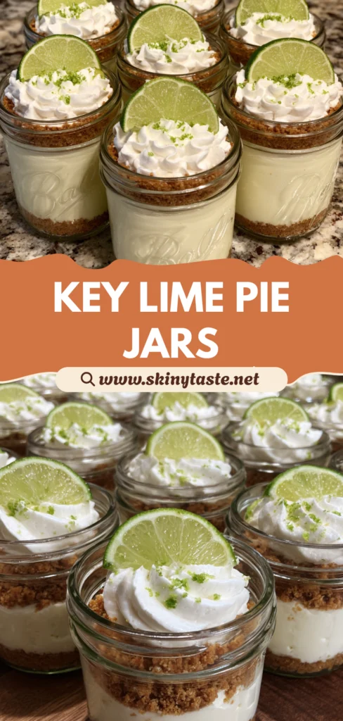 Key Lime Pie Mason Jars