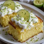 Key Lime Poke Cake