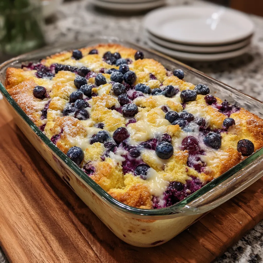Lemon Blueberry Cheesecake Dump Cake – Easy Summer Dessert for 12 9 Lemon Blueberry Cheesecake Dump Cake